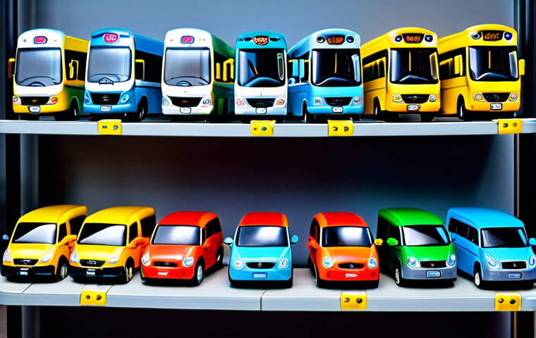 타요 관련 캐릭터 상품 리뷰 - Tayo Toy Collection**
"A vibrant and colorful display of Tayo the Little Bus merchandise. Featured ...