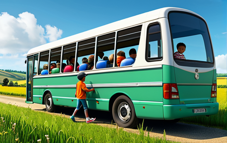타요의 교훈과 스토리 - Responsibility & Following Rules**

"Tayo the Little Bus, fully clothed, stopped at a crosswalk lett...