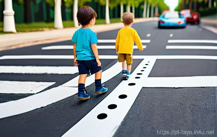 타요로 배우는 교통 법규 - Prompt 1: Playful Learning - The Mini-City at Home**