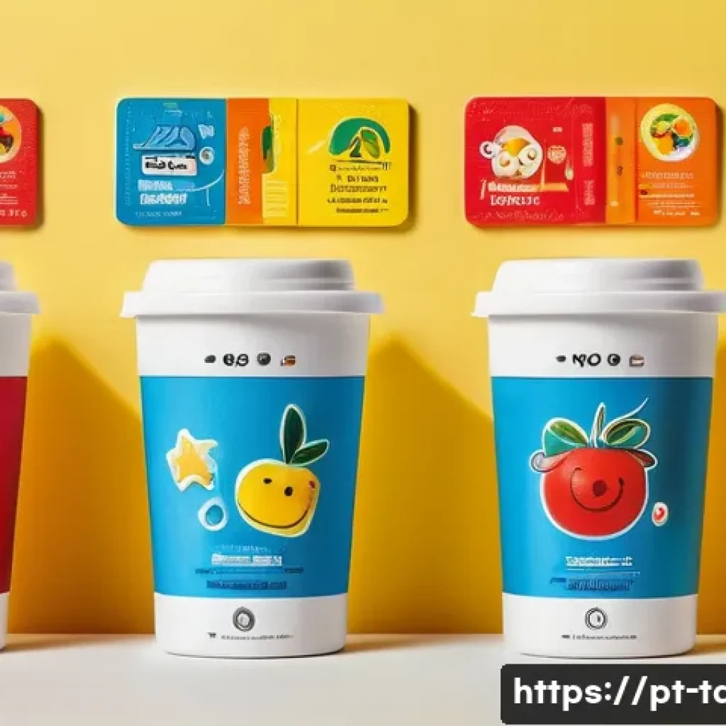 타요 상품 패키징 - A vibrant and playful packaging design for a children’s product brand named "Tayo," featuring bright...